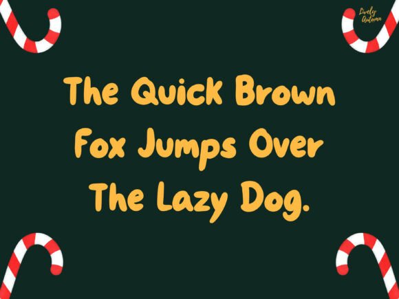 Christmas Memories Font - Preview 3