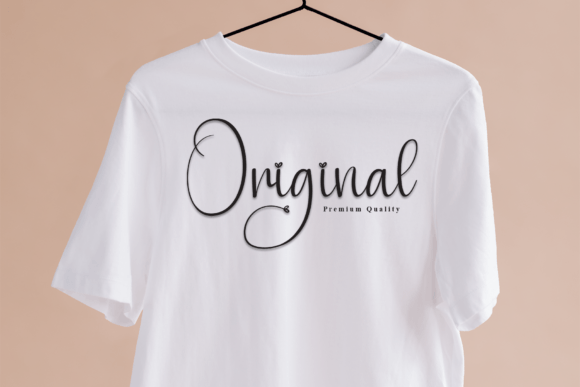 Creative Beauty Font PNG with transparent background - Preview 2