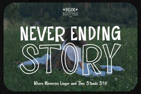 Deux Brother Font - Preview 2