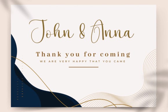 Elegant Christmas Font - Preview 1