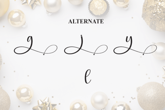 Elegant Christmas Font - Preview 6