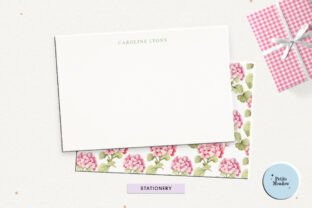 Floral Pink Cottage Garden Digital Paper Graphic by Petite Meadow ...