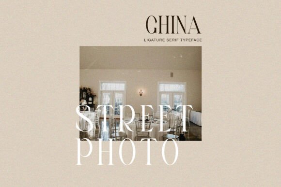 Ghina Font PNG with transparent background - Preview 3