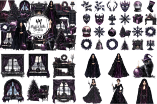 Gothic Clipart Mega Bundle Graphic by Markicha Art · Creative Fabrica