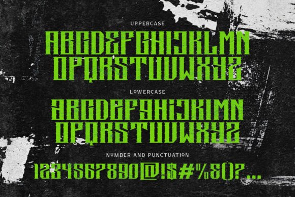 Haunted Graves Font PNG with transparent background - Preview 1