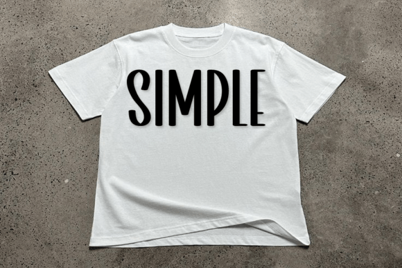 Modern Handmade Font PNG with transparent background - Preview 2