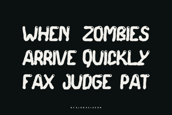 Moxcawa Font font preview - 3