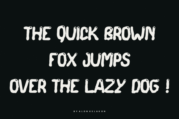 Moxcawa Font font preview - 4