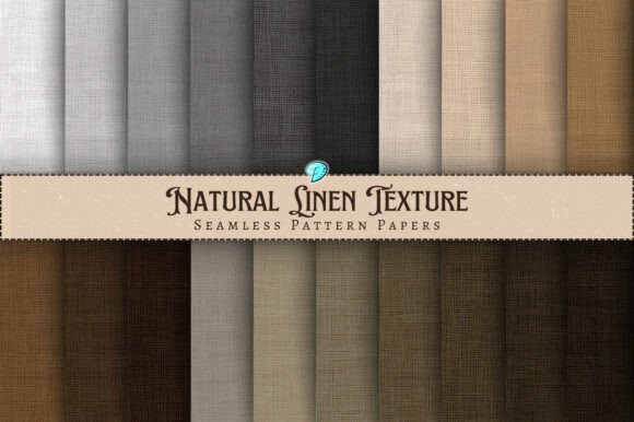 Natural Linen Texture Seamless Patterns