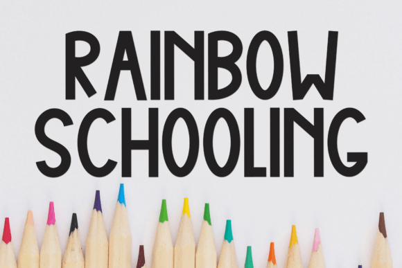 Never School Font PNG with transparent background - Preview 3