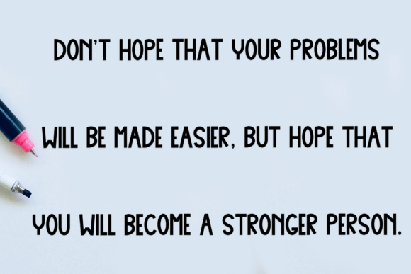 Never School Font PNG with transparent background - Preview 5
