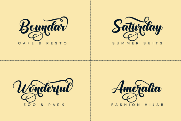 Sageland Font PNG with transparent background - Preview 1