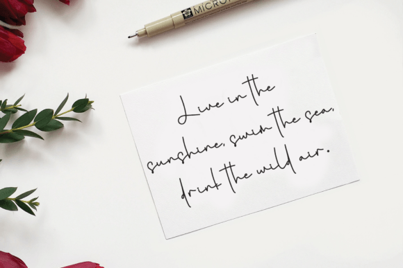 Santagift Font PNG with transparent background - Preview 2