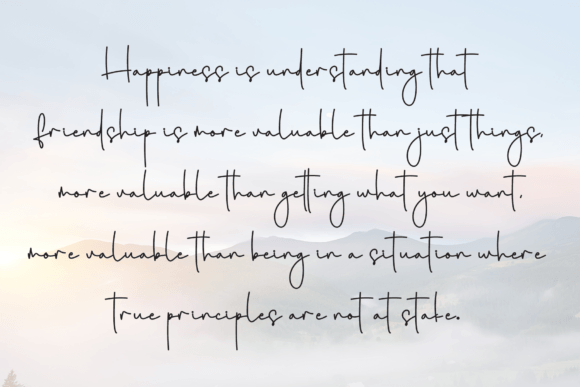 Santagift Font PNG with transparent background - Preview 5