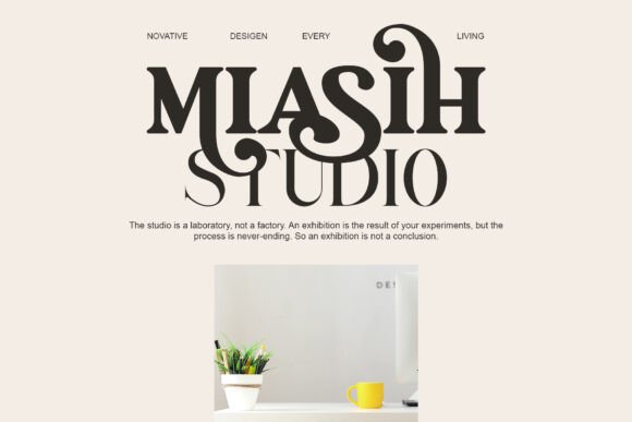 Sehon Font PNG with transparent background - Preview 3