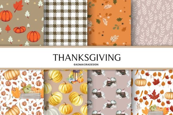 Thanksgiving Digital Paper