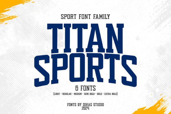 Titan Sports Fonts
