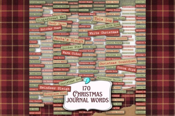 170 Christmas Journal Words Sentiments