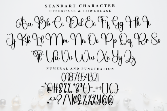Angela Birthday Font - Preview 4