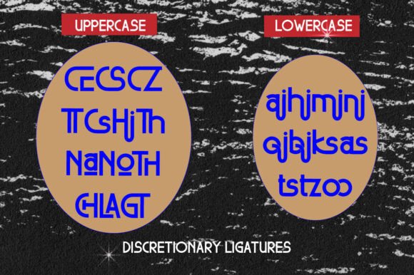 Backed Font - Preview 3