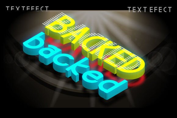 Backed Font - Preview 6