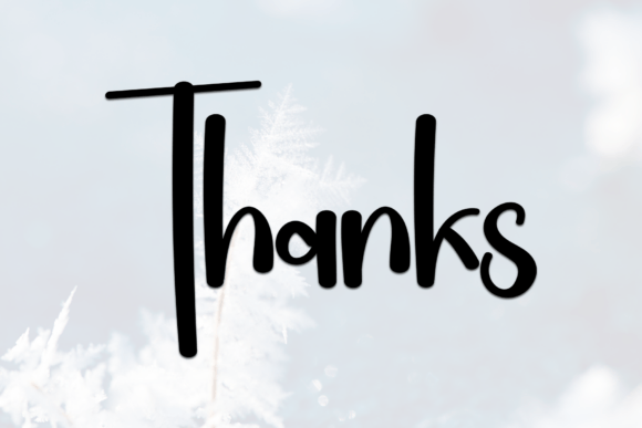 Bigwinter Font - Preview 5