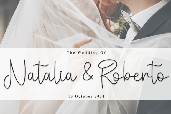 Birthday Vintage Font - Preview 1
