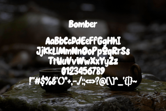 Bomber Font - Preview 1
