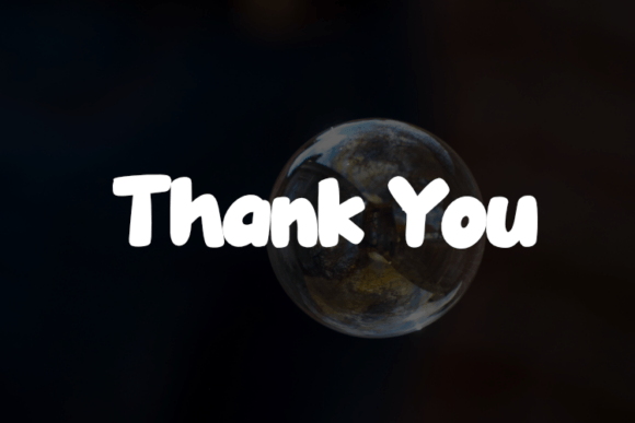 Bubble One Font - Preview 3