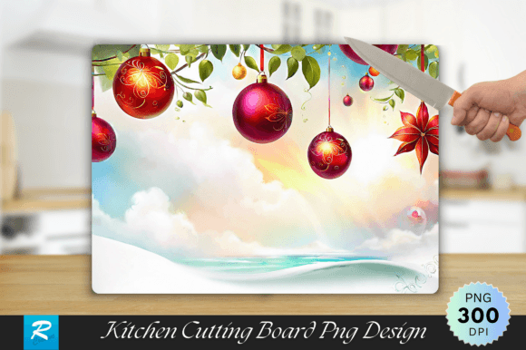 Christmas Cutting Board Png Design Graphics