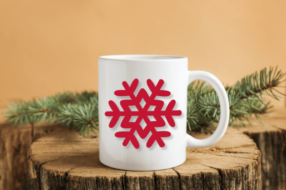 Christmas Snowflake Font - Preview 5