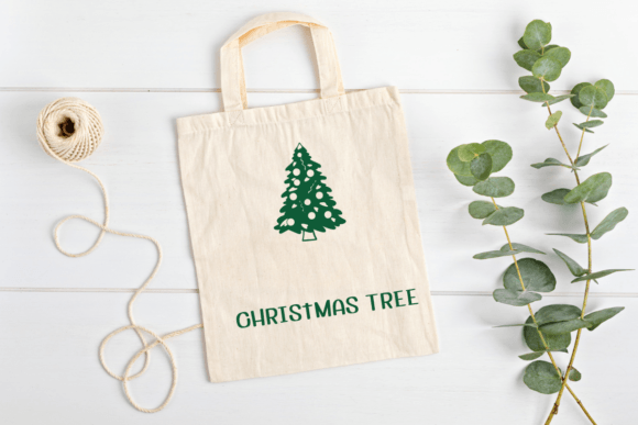Christmas Tree Font - Preview 6