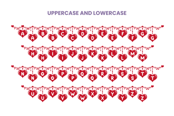 Festive Love Font - Preview 4