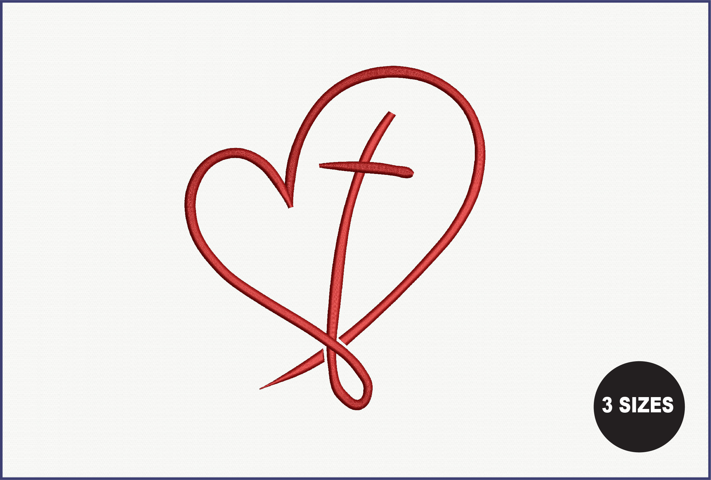 Heart with Cross