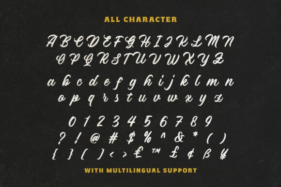 Madelight Font PNG with transparent background - Preview 5