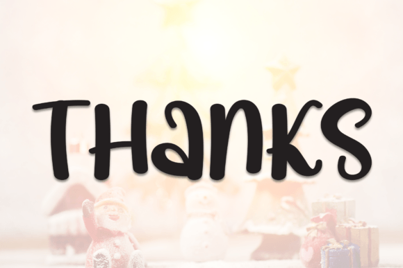 Santa Snowman Font PNG with transparent background - Preview 6