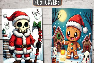 35 Creepy Christmas Coloring Pages Graphic by ADCPArt · Creative Fabrica