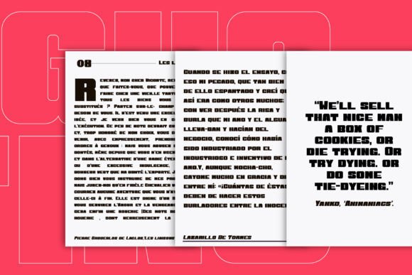 Agustino Font - Preview 4