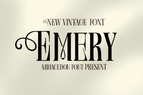 Armagedon Font - Preview 1