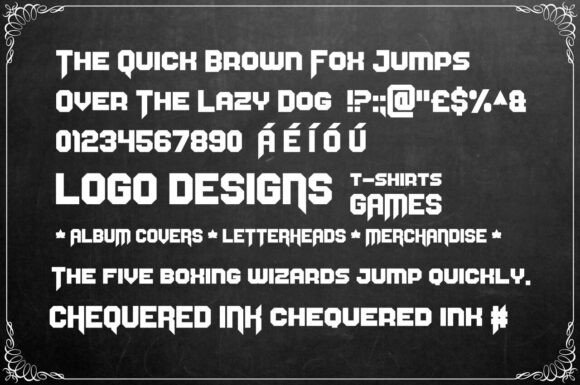 Axewielder Font - Preview 1
