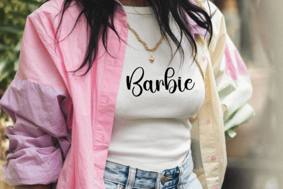 Barbie Charming Font - Preview 3