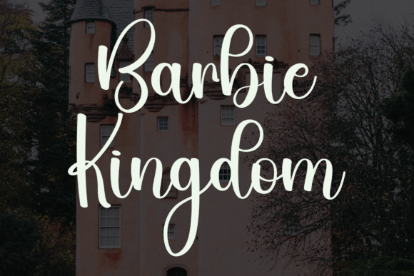 Barbie Charming Font - Preview 6