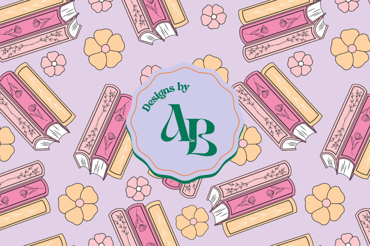 Bookish Graphiv Bookish Seamless Pattern Graphic by Designs X Ashley Bexar · Creative ...