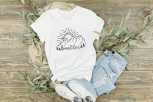 Boulder Colorado Svg Graphic by MaiaLunaDesign · Creative Fabrica