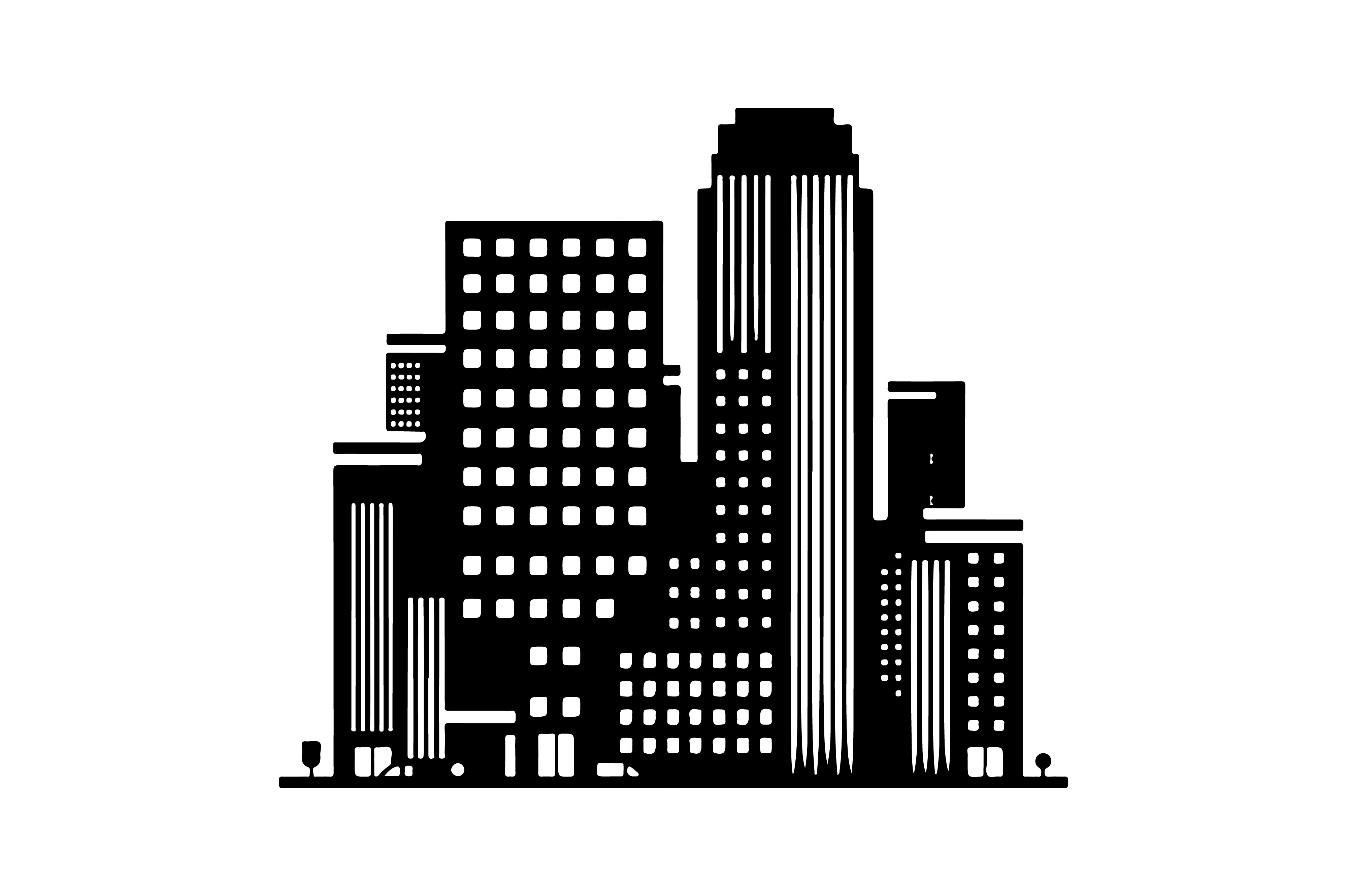 Building Vector Silhouette Graphic by SKShagor Barmon · Creative Fabrica