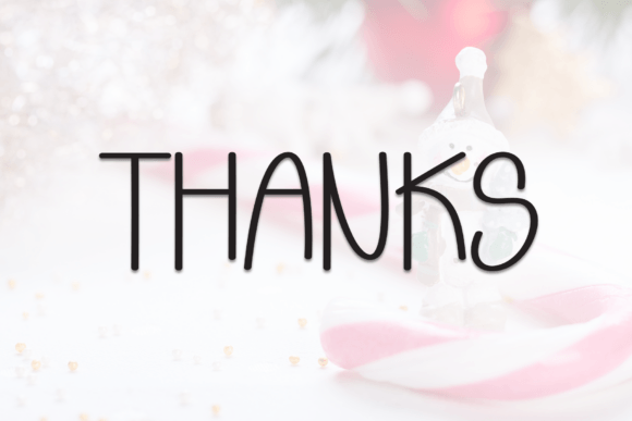 Candy Snowman Font - Preview 6
