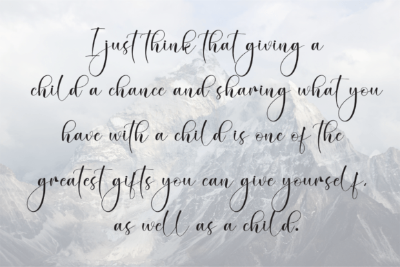 Christmas Background Font - Preview 5