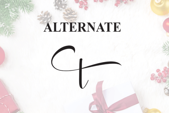 Christmas Font - Preview 5