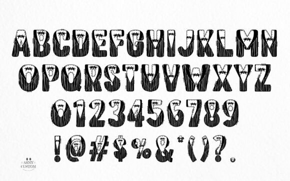 Christmas Movie Jack Font PNG with transparent background - Preview 2