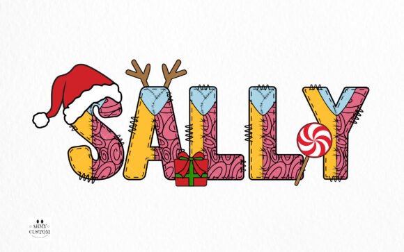 Christmas Movie Sally Font - Preview 1